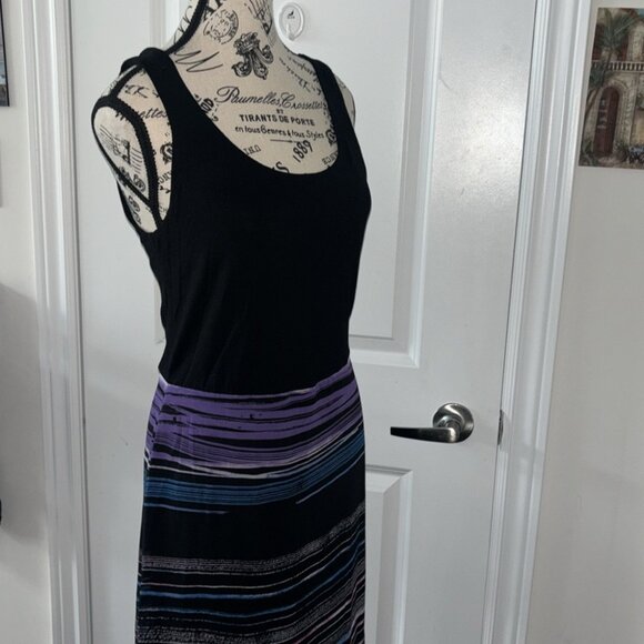 Vince Camuto Dresses & Skirts - VINCE CAMUTO Sheer Layer Tank Midi Maxi Dress Slits on Side
